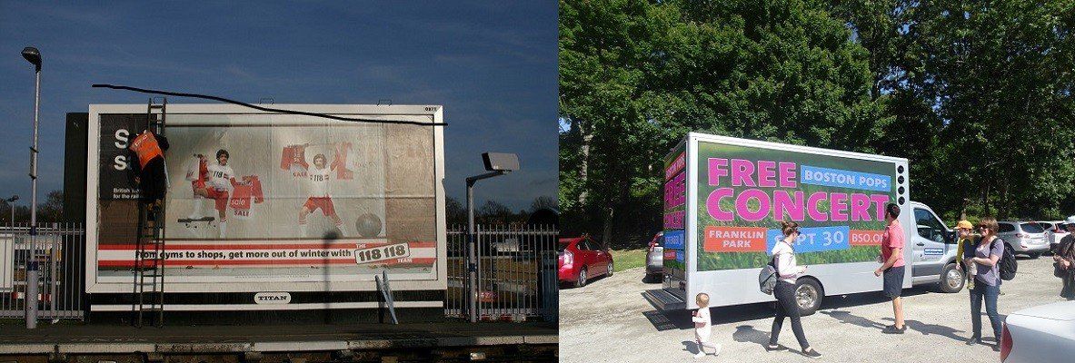 mobile billboard trucks